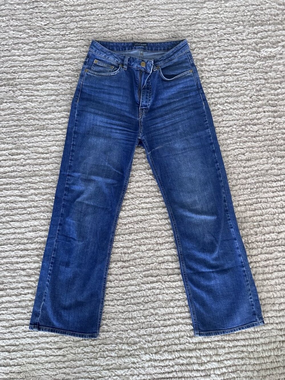 Scanlan Theodore Indigo Wide Leg Jeans | Size 27